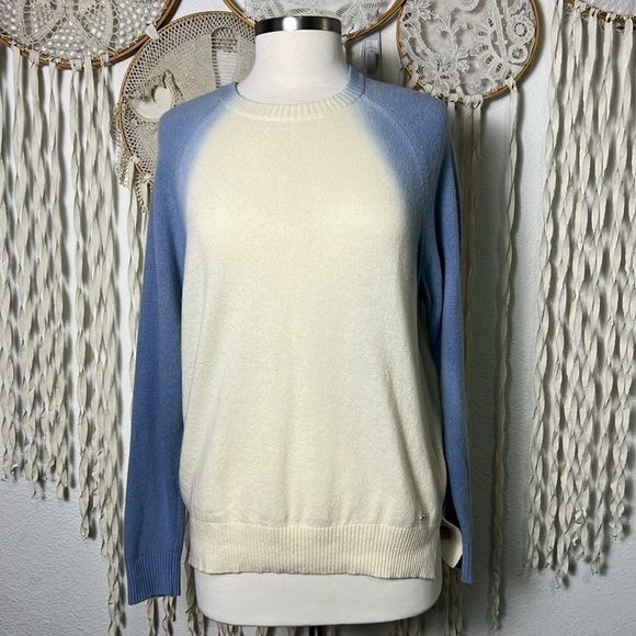 Diesel Wool Blend Cream and Blue Sweater Size XS - Picture 1 of 11